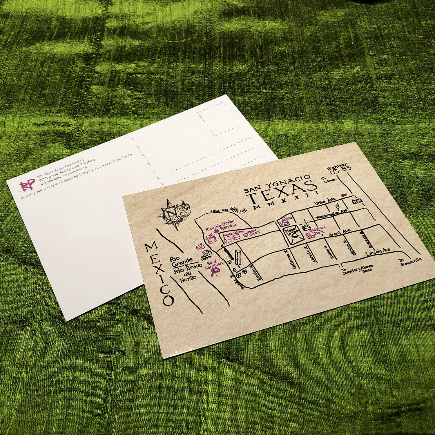 San Ygnacio MMXXII Cartography Postcards