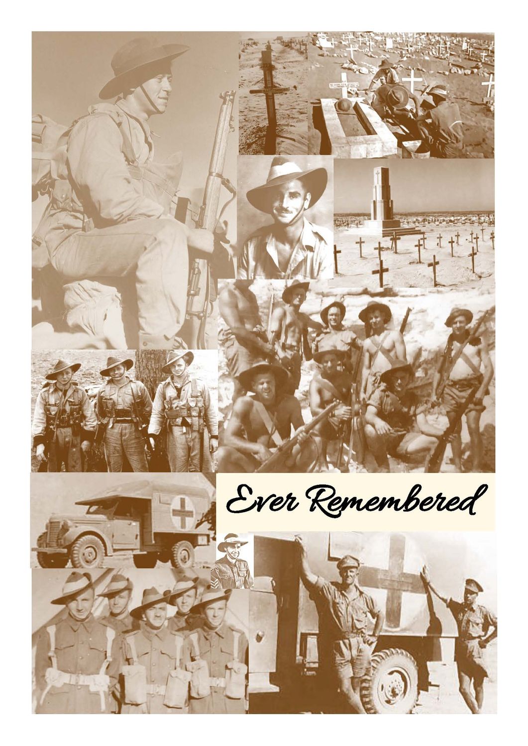"EVER REMEMBERED - Free Postage Australia Wide