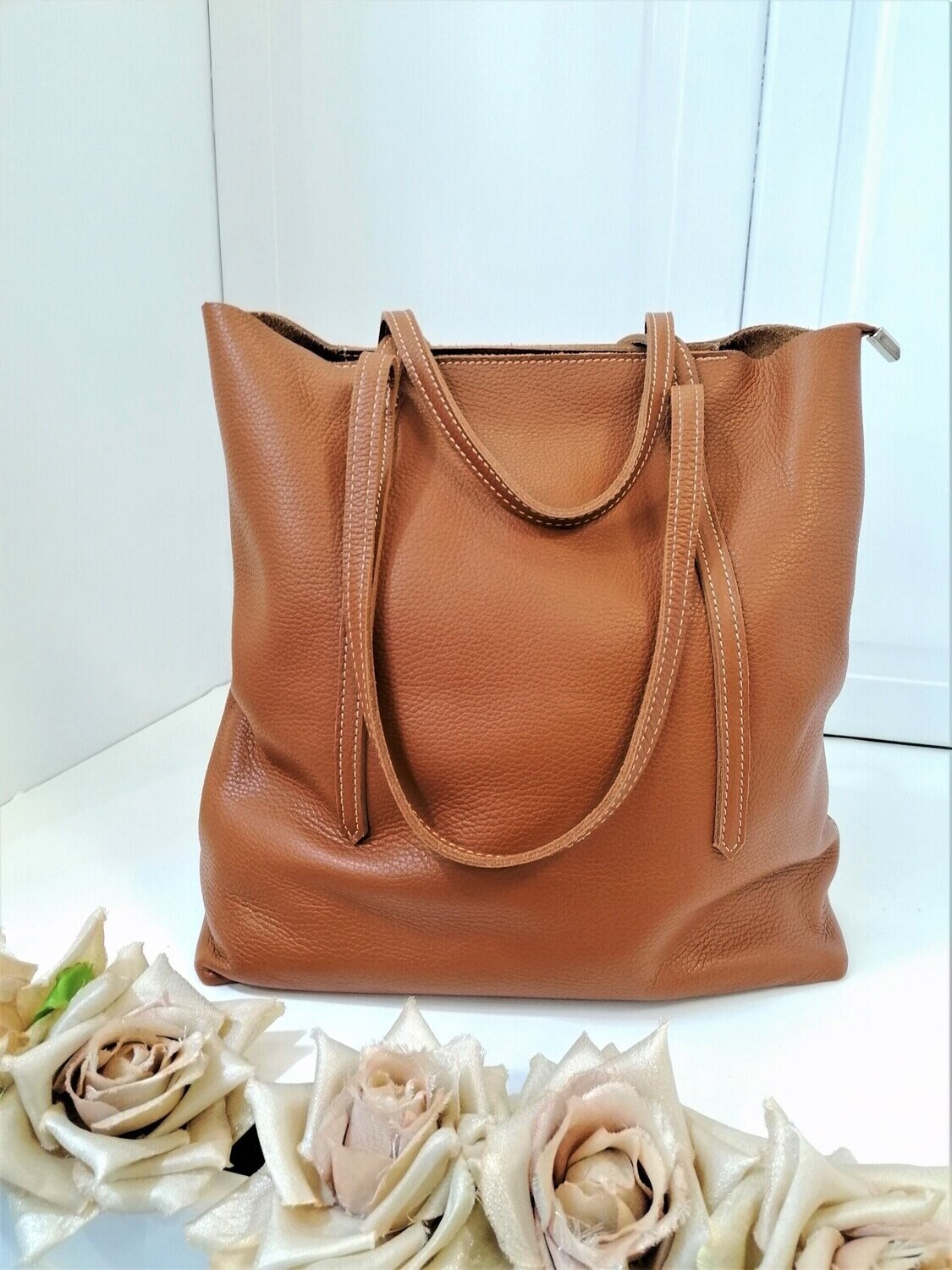 SHOPPER PIEL CAMEL