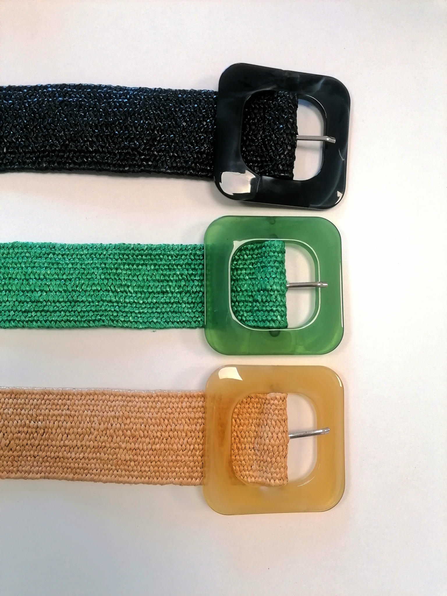 CINTURON ELASTICO HEBILLA CUADRADA