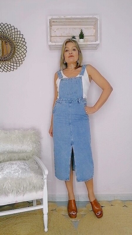 PICHI  MIDI DENIM