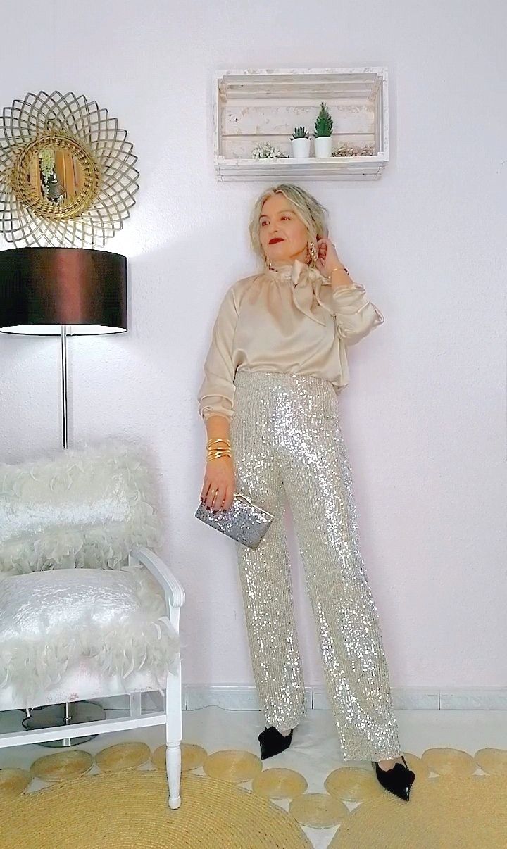 PANTALON LENTEJUELAS CHAMPAN