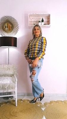 BLUSA NIDO ABEJA AMARILLA