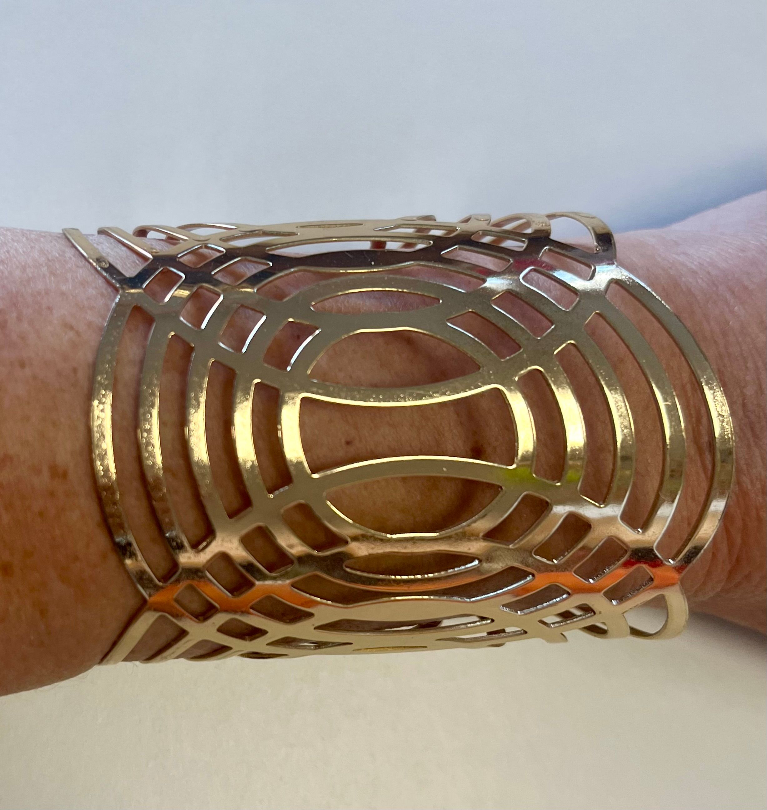 PULSERA BRAZALETE DORADA