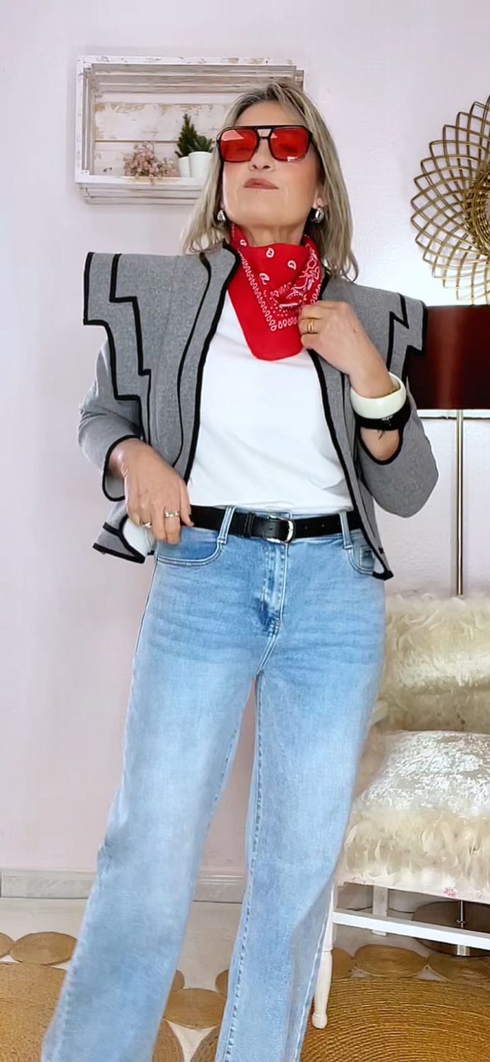 CAMISETA BANDANA ROJA