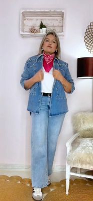 CAMISETA BANDANA FUCSIA