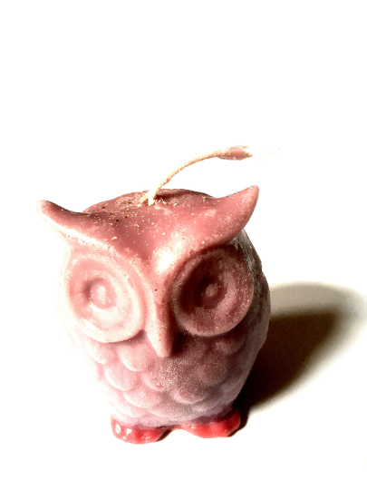 Wax Owl Candles