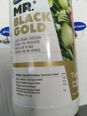 Mr Gold Black; Organic Soil regulator, Organic fertilizer 1000ml