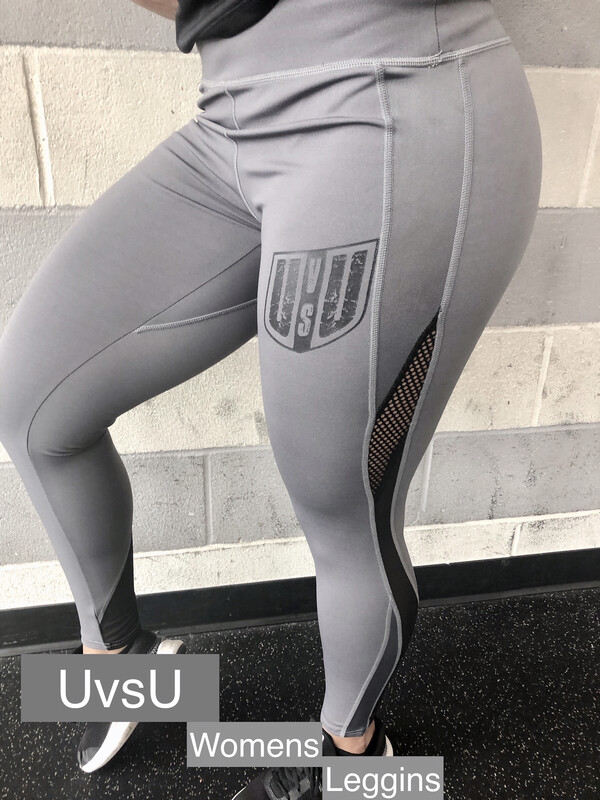 UvsU Women’s Leggings Grey And Black