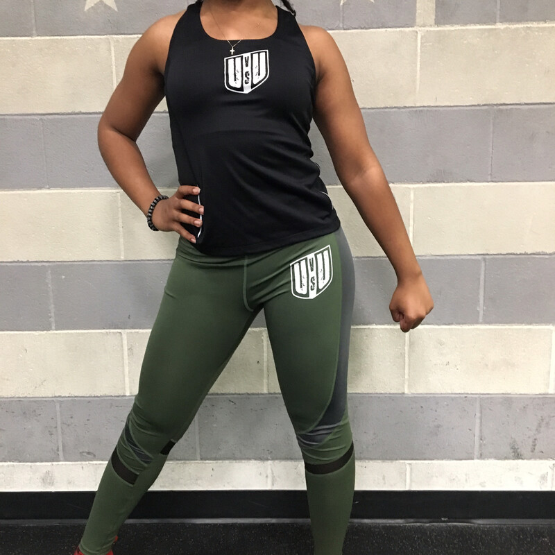 UvsU Women’s Leggings (Army Green) 