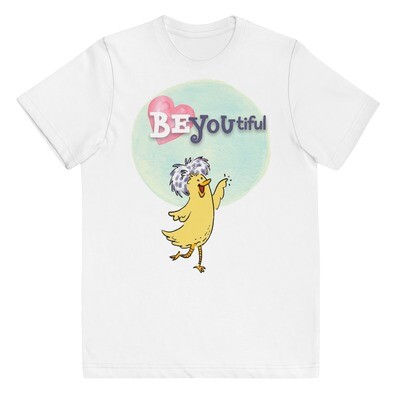 Francie Chick BeYOUtiful Youth jersey t-shirt