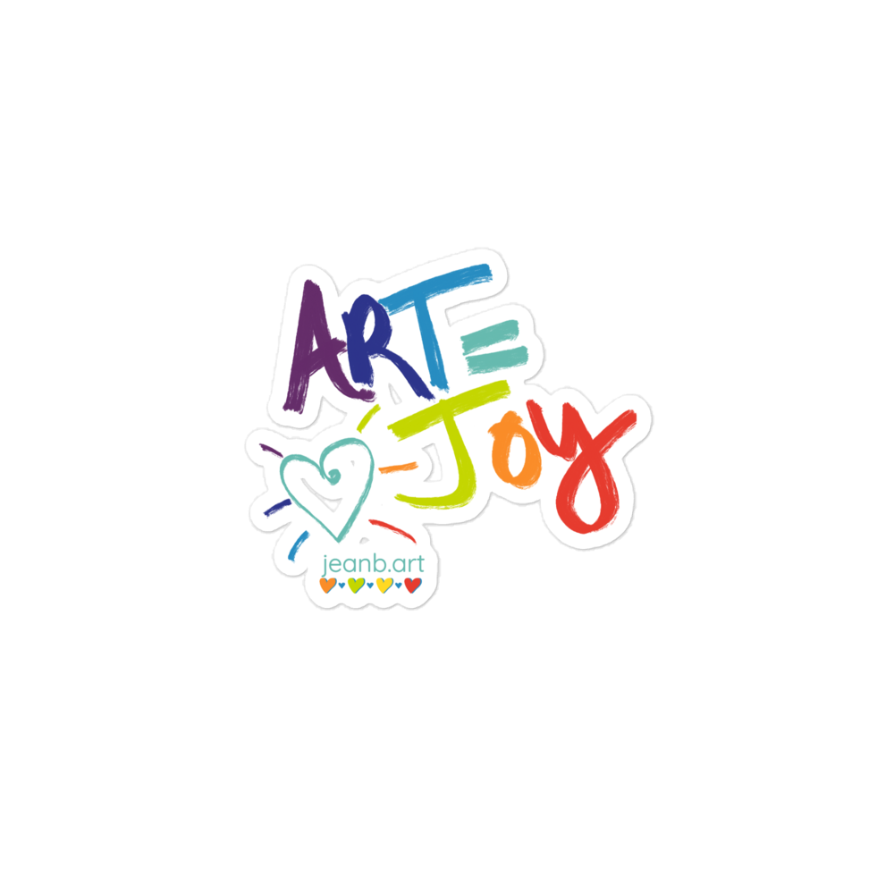 Sticker JB Art = Joy