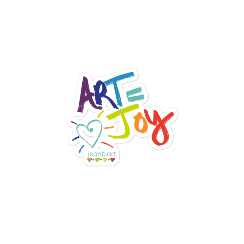 Sticker JB Art = Joy