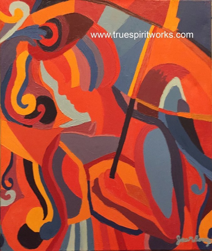 Shelter From the Storm Original Oil Painting