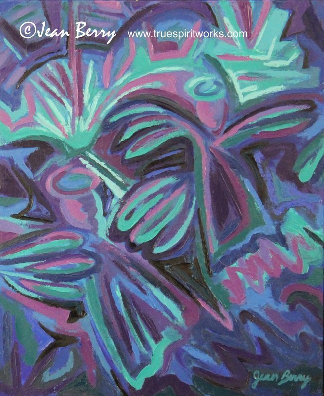 Go to the Light Original Oil Painting on Canvas
