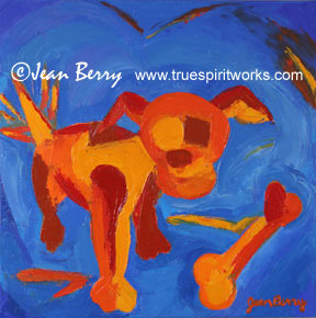 Puppy Love Original Oil Painting