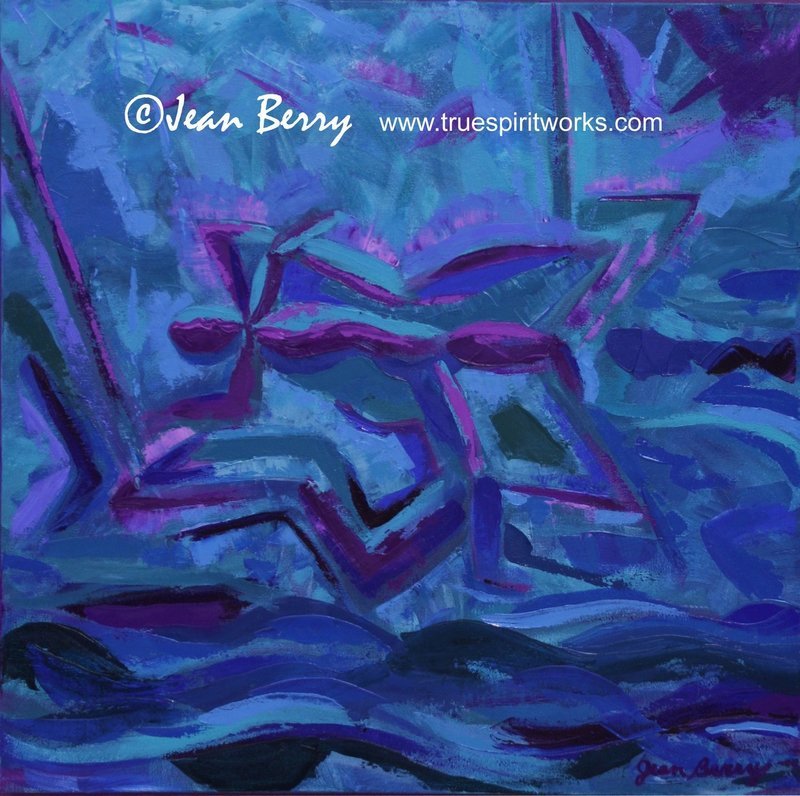 Catch a Falling Star Original Oil Painting