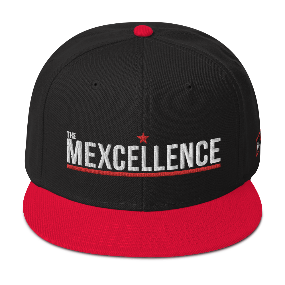The Mexcellence Text Logo Snapback Hat