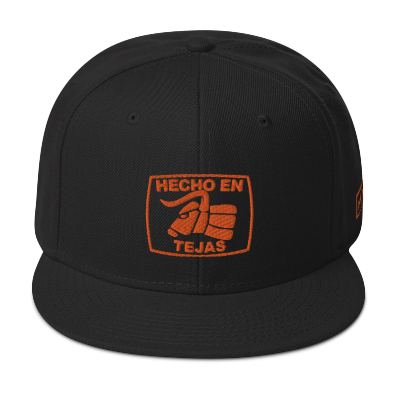 Hecho En Tejas Snapback Hat
