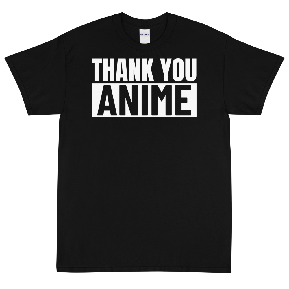 Thank You Anime Men's Short Sleeve
