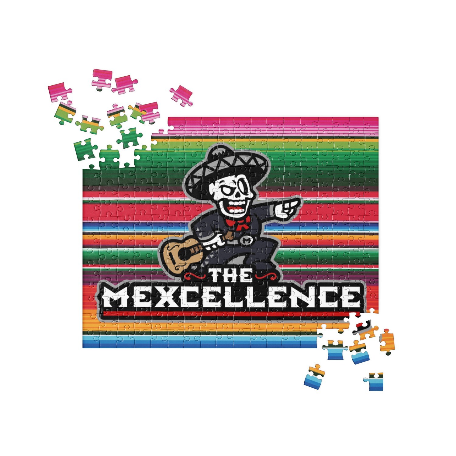 The Mexcellence Serape Jigsaw Puzzle