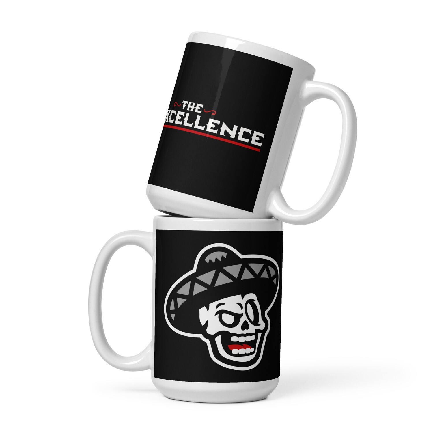 The Mexcellence Logo White Glossy Mug