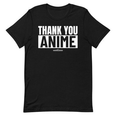 Thank You Anime Short-Sleeve Unisex T-Shirt