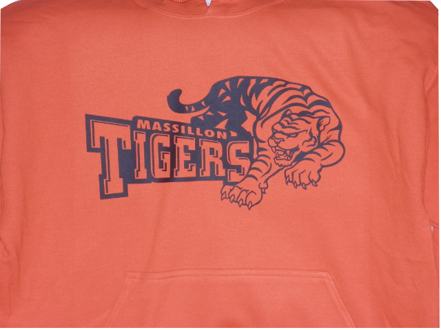 Massillon Tigers T-Shirts (Black or Orange)