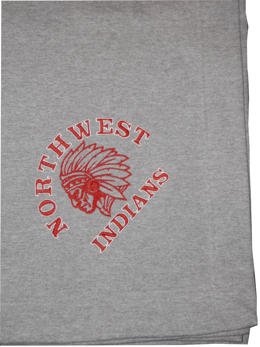 Northwest Embroidered Sweatshirt Fleece Stadium Blanket