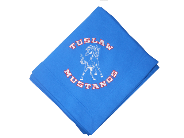 Tuslaw Mustangs Sweatshirt Fleece Stadium Blanket