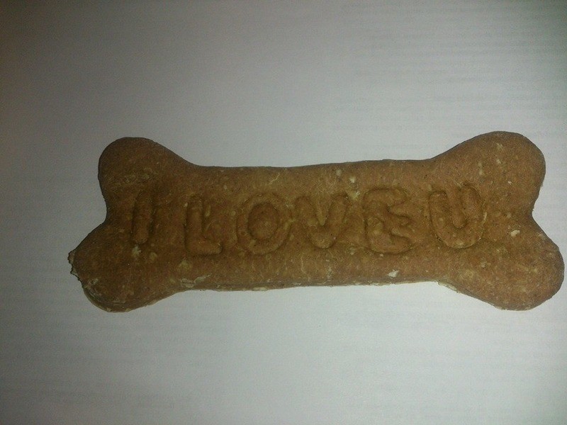 Personalized Peanut Butter Bones