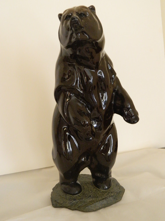 Grizzly Bear Figurine Amy &amp; Addy Wild Animal Hunting Western Lodge