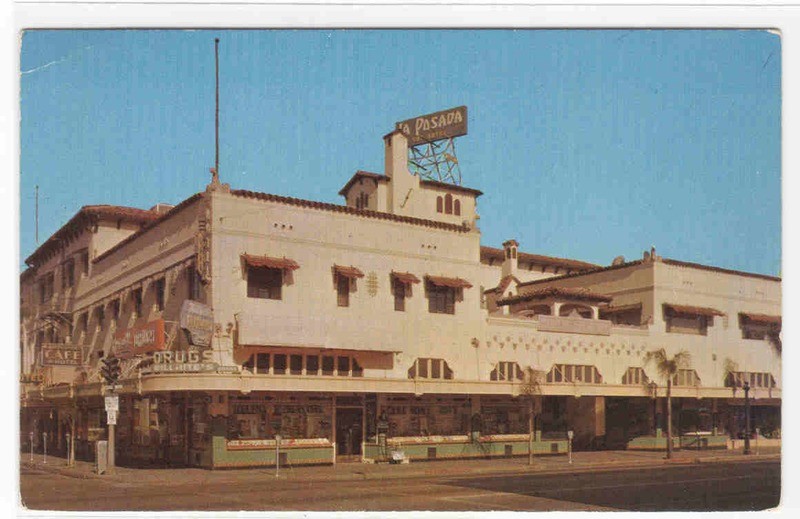 La Posada Hotel Redlands California postcard