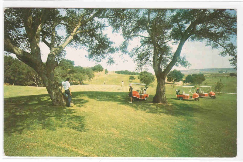 Rancho California Golf Course Temecula CA postcard