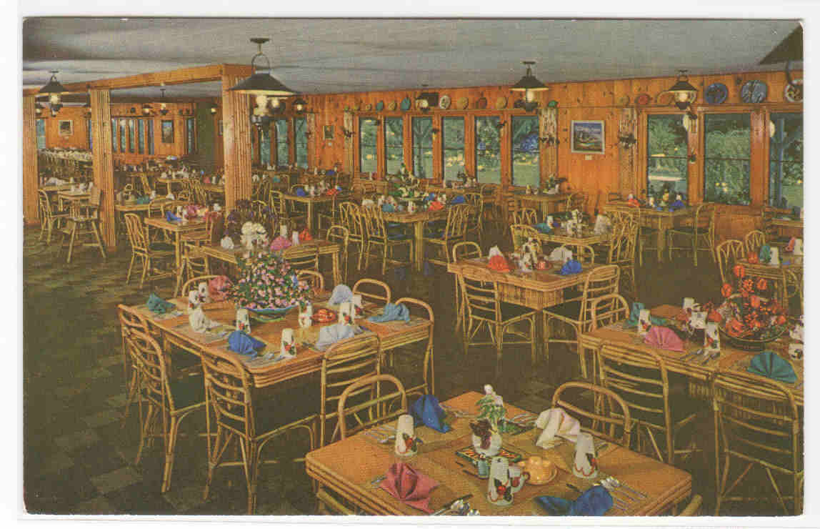 International Kitchen Restaurant Niles California postcard