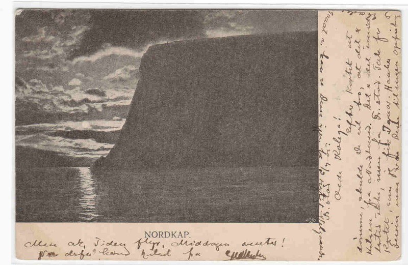 Nordkap Norway 1905 postcard