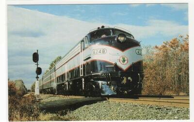 New York &amp; Long Branch Railroad Train Middletown New Jersey postcard