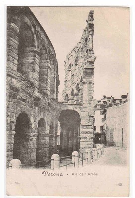 Ala dell Arena Verona Italy postcard