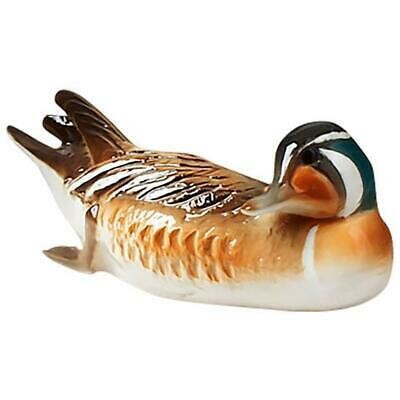 Baikal Teal Duck Lomonosov Imperial Porcelain St Petersburg Russia Figurine