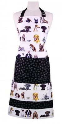 Scallywags Dog Breed Ashdene Australia Cotton Kitchen Apron