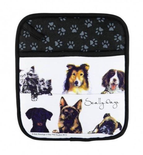Scallywags Dog Breed Ashdene Australia Cotton Pot Holder