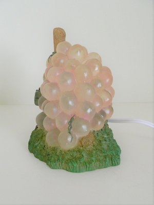 Grape Night Light Home Wine Bar Table Decor Hand Painted Ranger Gift