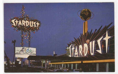 Stardust Hotel Las Vegas Nevada postcard