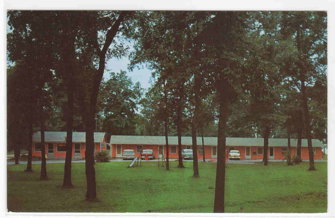 Ann Rutledge Motel Route 66 Highway Springfield Illinois postcard