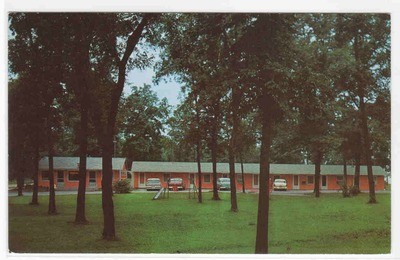 Ann Rutledge Motel Route 66 Highway Springfield Illinois postcard