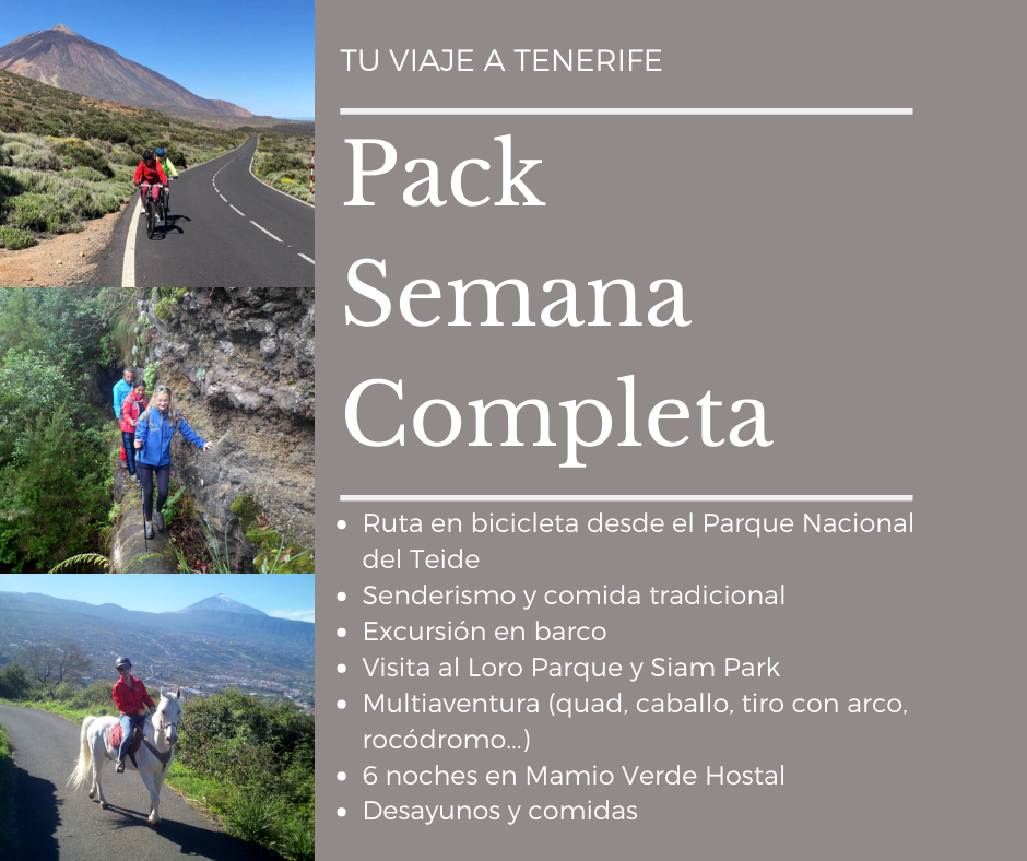 Pack  de una semana