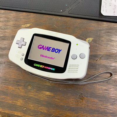Gameboy Advance With Backlight Mod