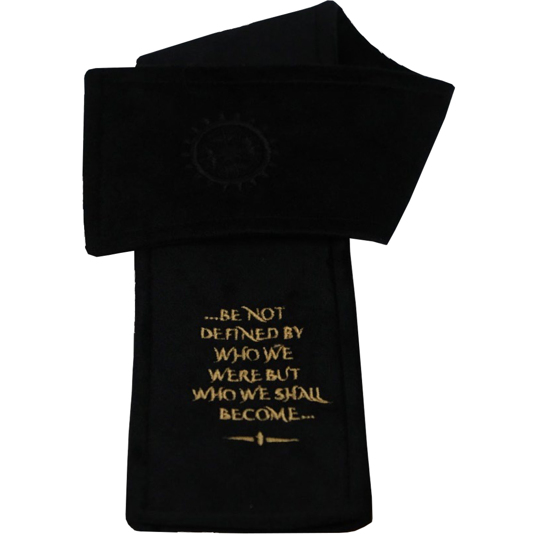 CHAPTER I BK MARK (Bk 2) - EXQUISITELY EMBROIDERED VELVET BOOKMARK - Estimated despatch 1 - 4wks. All items ordered together will be despatched together - longest time frame will apply. CHAPTER I BK MARK (Bk 2) - EXQUISITELY EMBROIDERED VELVET BOOKMARK - Estimated despatch 1 - 4wks. All items ordered together will be despatched together - longest time frame will apply.