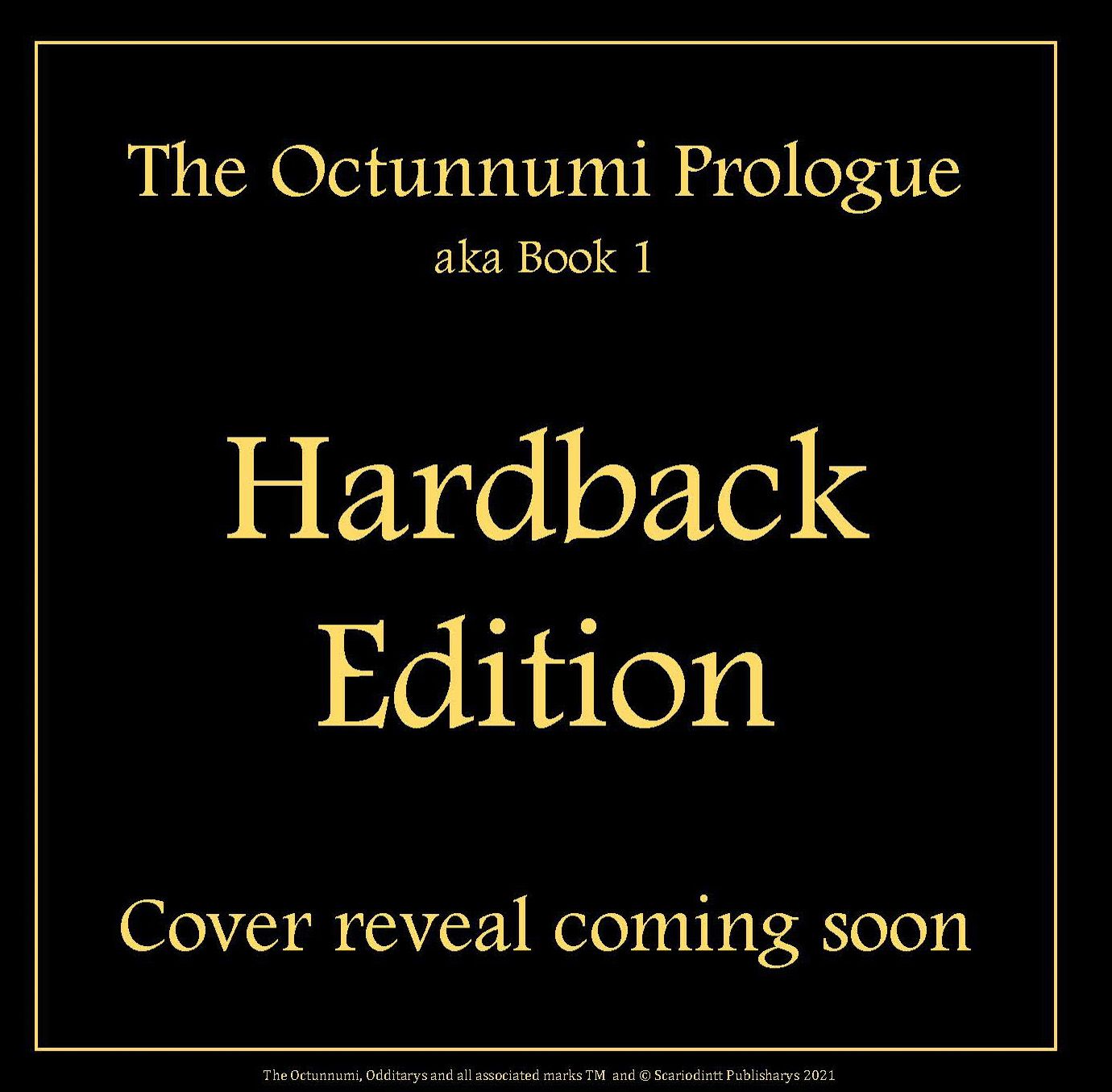 PROLOGUE HARDBACK EDITION - (Book 1) - FOSBIT FILES - PAPERBACK ENGLISH LANGUAGE EDITION