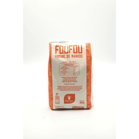 Foufou - Farine de manioc - Origine Afrique - 500g